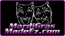 Ride in a Mardi Gras Parade with Mardi Gras Made Ez!
