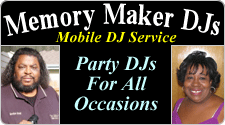 Mobile DJ Service - Memory Makers DJs