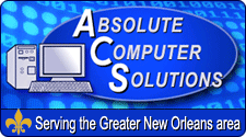 Absolute Computer Solutions of Metairie, Louisiana
