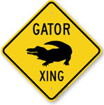 You have entered 'Gator Country'